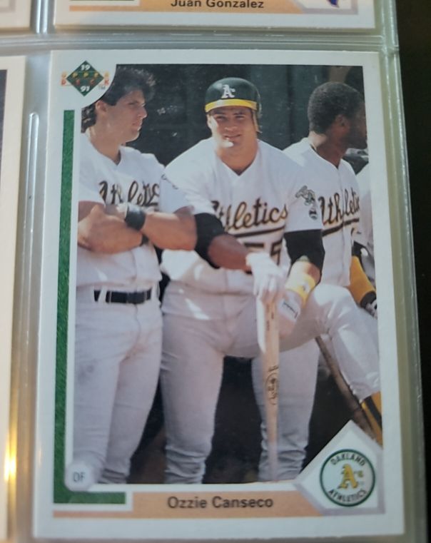 1991 Upper Deck #146 Ozzie Canseco — front