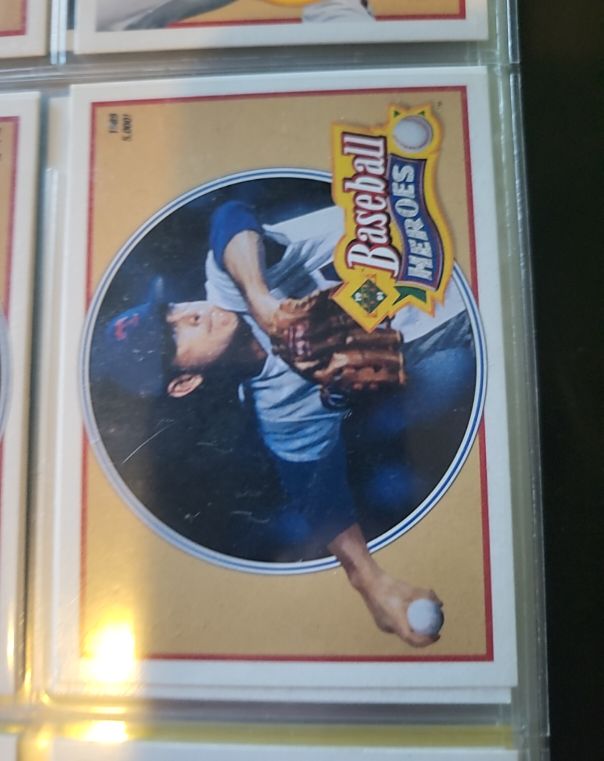 1990 Upper Deck Baseball Heroes #15 Nolan Ryan — front
