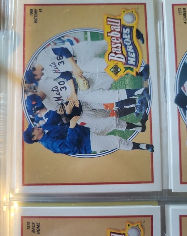 1991 Upper Deck Baseball Heroes #10 Nolan Ryan New York Mets — front