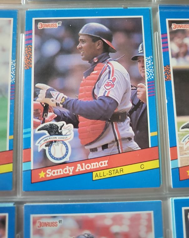 1991 Donruss #51 Sandy Alomar Cleveland Indians All-Star — front