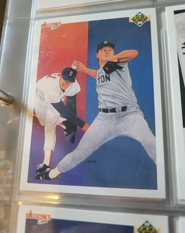 1990 Upper Deck #57 Roger Clemens Boston Red Sox — front
