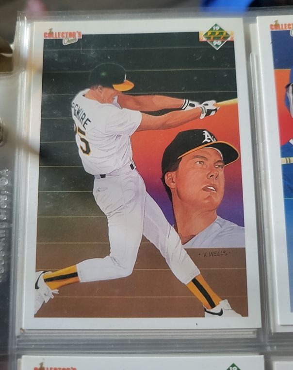 1990 Upper Deck #36 Mark McGwire — front