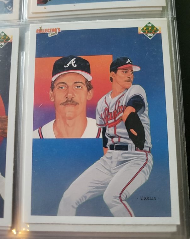1990 Upper Deck #84 John Smoltz — front