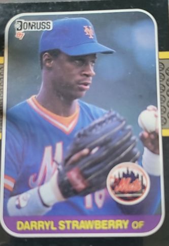 1987 Donruss #118 Darryl Strawberry — front