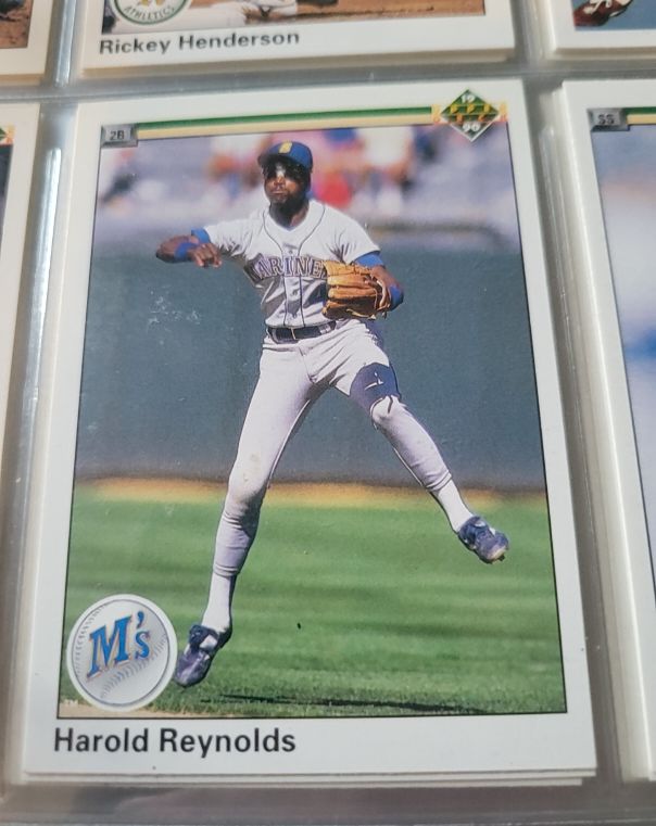 1990 Upper Deck #179 Harold Reynolds — front