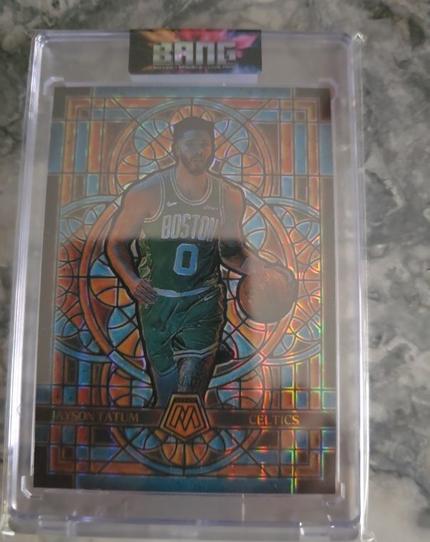 2024 Panini Mosaic Stained Glass #Jayson Tatum — front