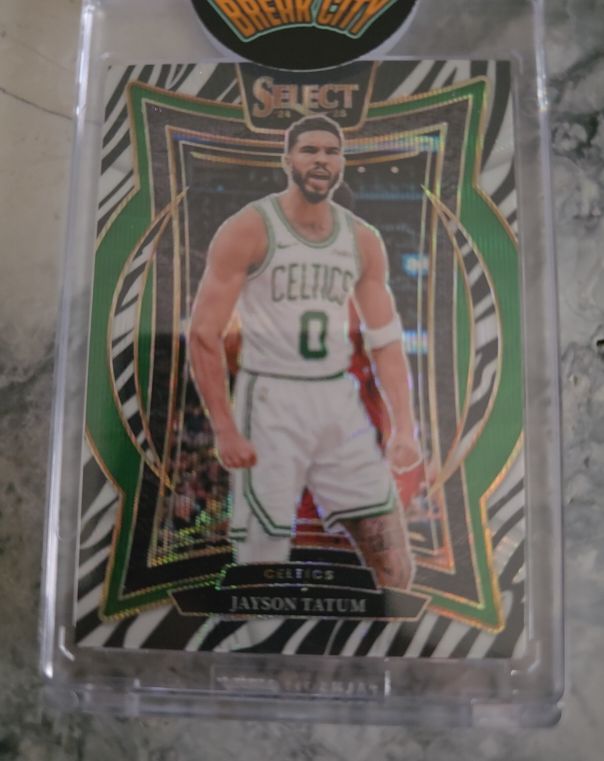 2024-25 Panini Select #2 Jayson Tatum — front