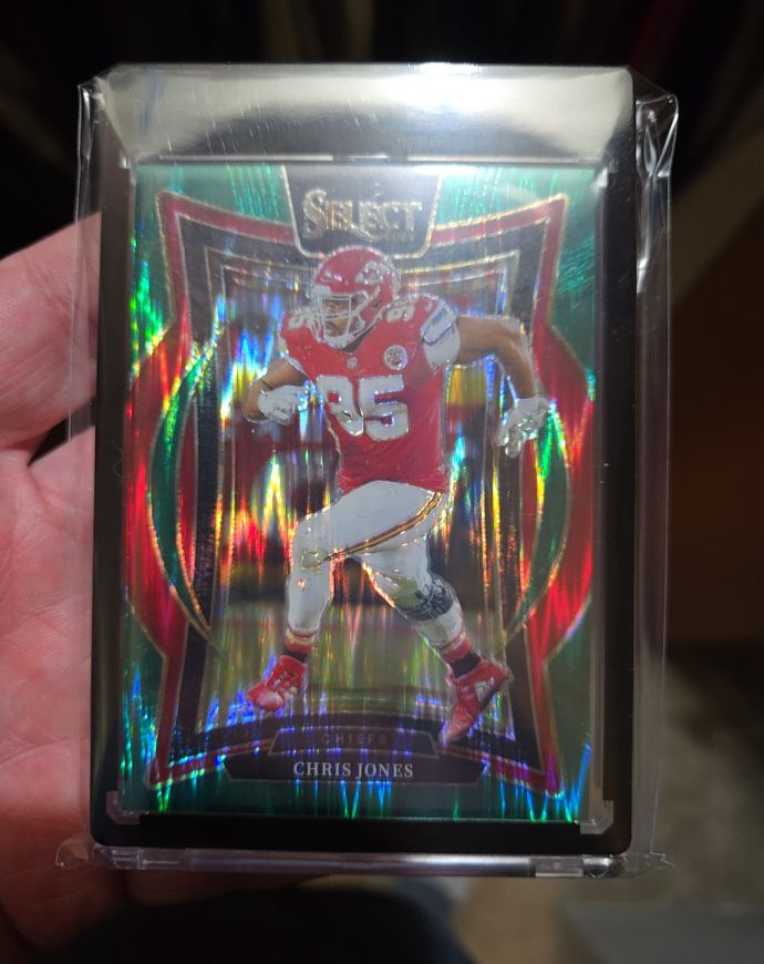 2024 Panini Select #85 Chris Jones — front