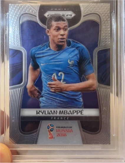 2018 Panini Prizm World Cup #80 Kylian Mbappé — front