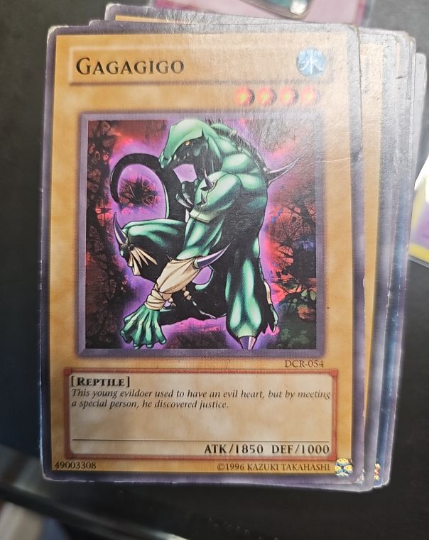 2003 Yu-Gi-Oh! Dark Crisis #DCR-054 Gagagigo — front