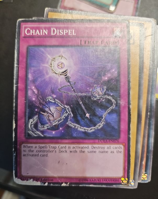 2014 Yu-Gi-Oh! DUEA-EN076 Chain Dispel — front