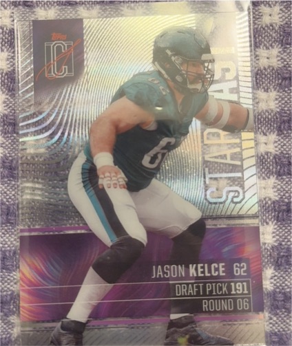 2024 Topps Signature Class #SC-19 Jason Kelce Star Cast — front