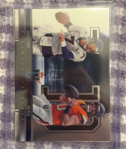 2024 Topps Signature Class Paramount Pairings #PP-2 John Elway / Bo Nix — front
