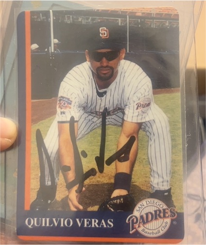 1994 Fleer Quilvio Veras — front