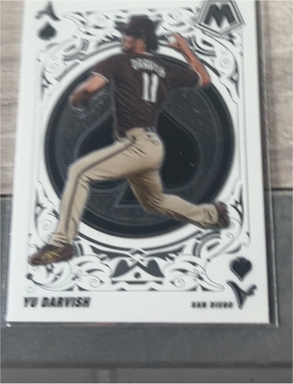 2022 Panini Mosaic #A-14 Yu Darvish — front