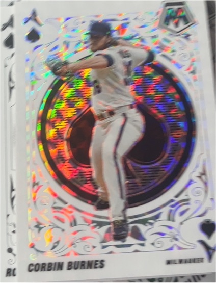 2022 Panini Mosaic Aces #A-11 Corbin Burnes — front
