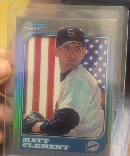1997 Bowman Chrome #190 Matt Clement — front