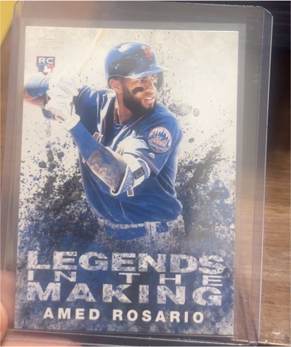 2018 Topps Legends in the Making #LITM-23 Amed Rosario — front