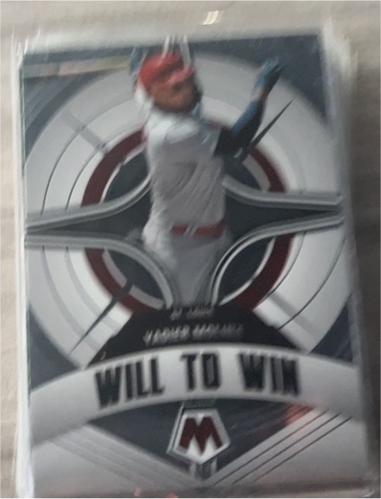 2022 Panini Mosaic Will to Win #WW-1 Yadier Molina — front