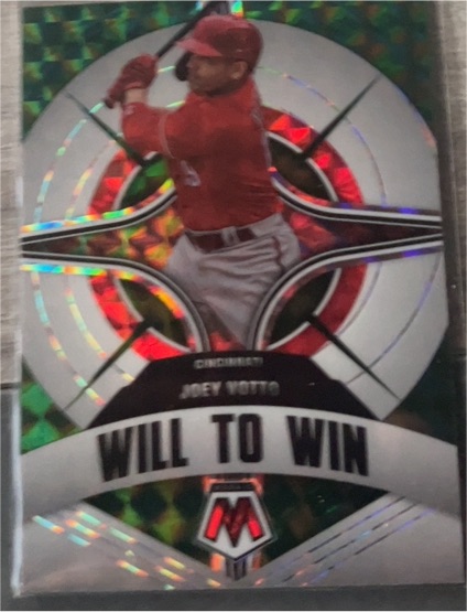 2022 Panini Mosaic #WW-2 Joey Votto Will to Win — front