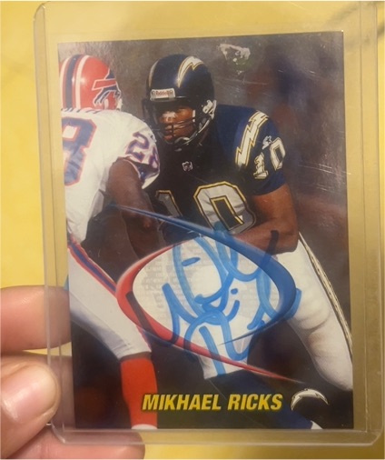 1998 Collector's Edge Mikhael Ricks — front