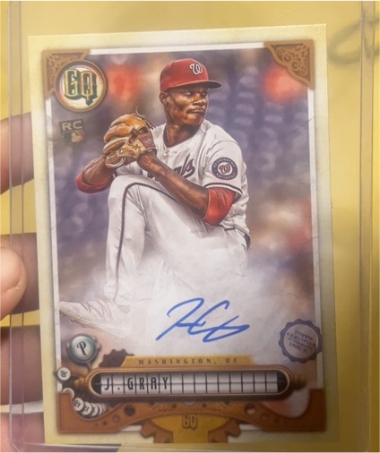 2022 Topps Gypsy Queen #GQA-JG Josiah Gray — front