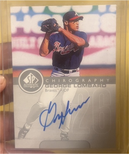1999 Upper Deck SP Authentic #GL George Lombard — front