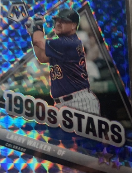 2022 Panini Mosaic 1990's Stars #294 Larry Walker — front