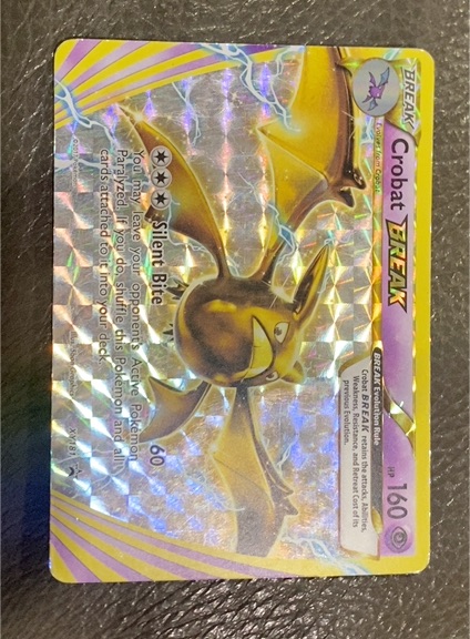 2016 Pokémon XY Promos #XY181 Crobat BREAK — front