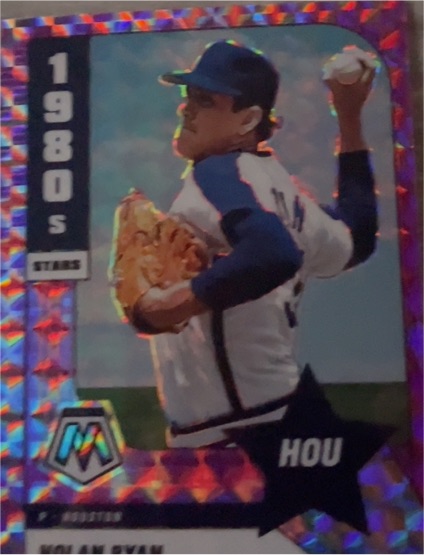 2022 Panini Mosaic 1980s Stars #290 Nolan Ryan — front