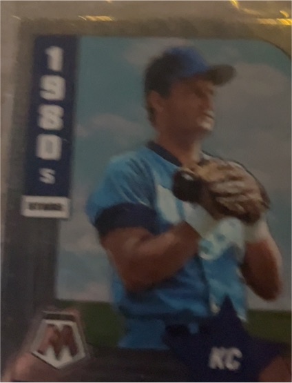 2022 Panini Mosaic 1980's Stars #287 George Brett — front
