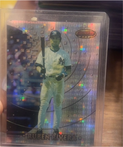 1997 Bowman's Best Preview Atomic Refractor #BBP14 Ruben Rivera — front