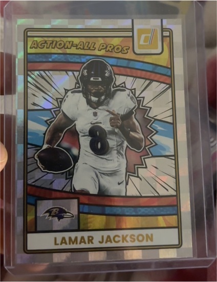 2025 Panini Donruss #AAP-LJA Lamar Jackson — front