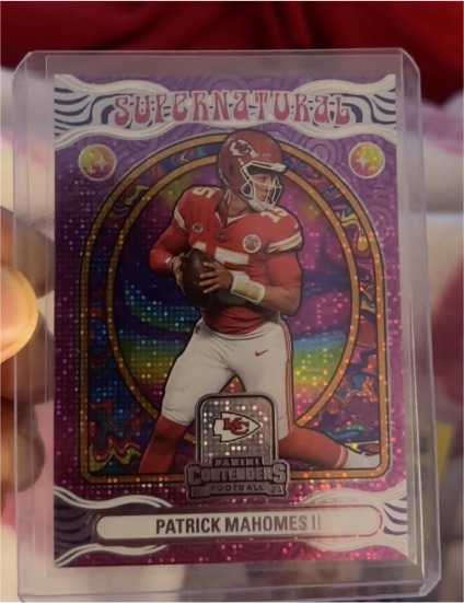 2024 Panini Contenders #1 Patrick Mahomes II Supernatural — front