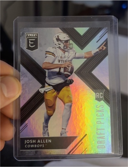 2018 Panini Elite Draft Picks #103 Josh Allen Rookie Card — front