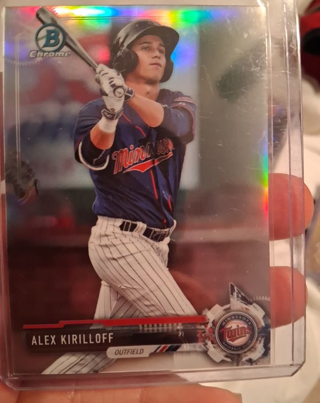 2017 Bowman Chrome #102 Alex Kirilloff — front