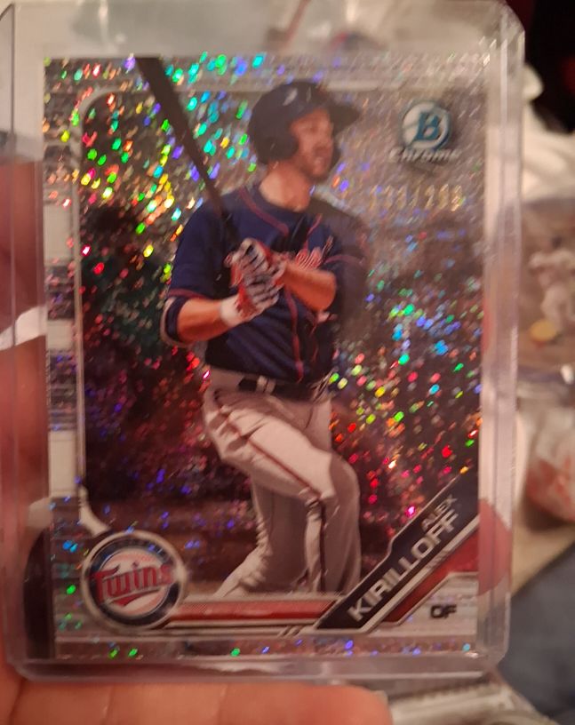 2019 Bowman Chrome #BCP-138 Alex Kirilloff — front