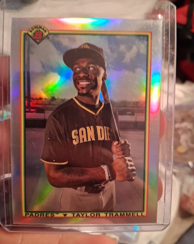 2020 Bowman 1990 Bowman #90B-TT Taylor Trammell — front