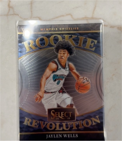 2024-25 Panini Select #2 Jaylen Wells Rookie Revolution — front