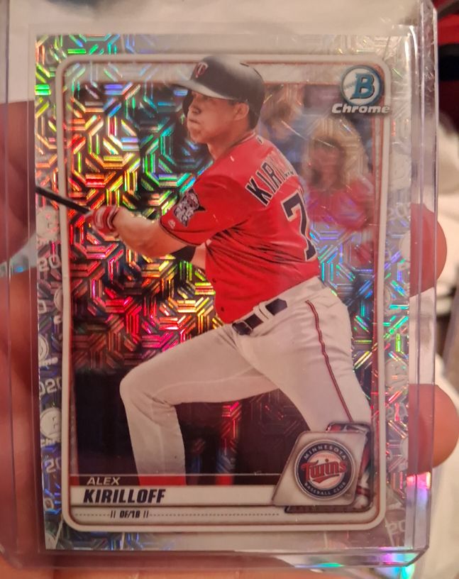 2020 Bowman Chrome Prospects #BCP-80 Alex Kirilloff — front
