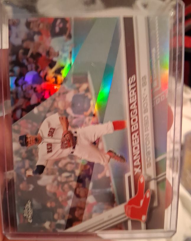 2017 Topps Chrome #45 Xander Bogaerts — front
