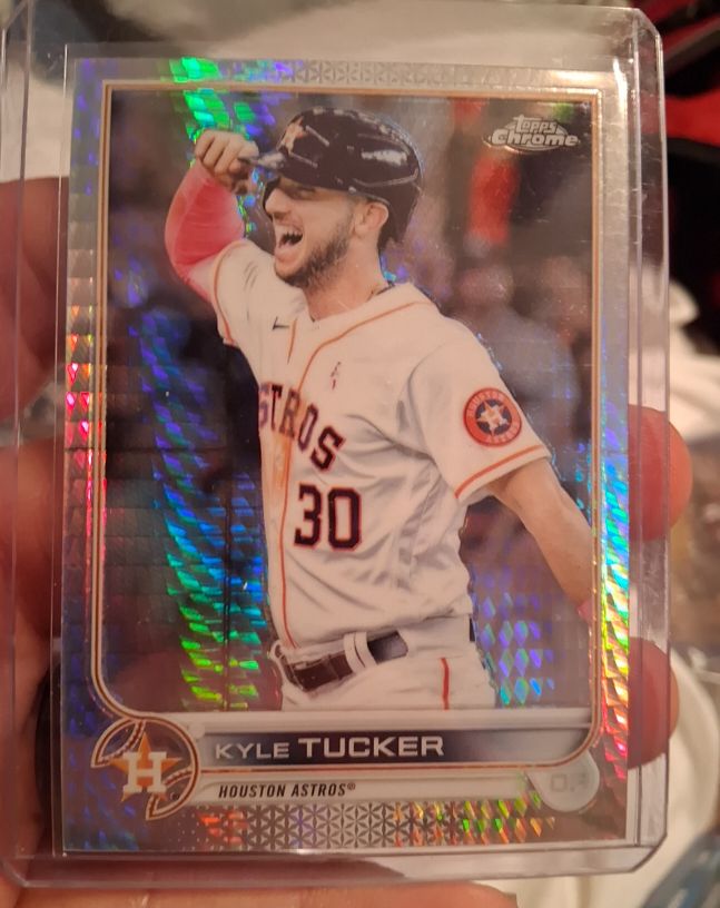 2022 Topps Chrome #45 Kyle Tucker — front