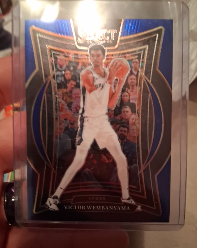 2024-25 Panini Select Concourse #9 Victor Wembanyama — front
