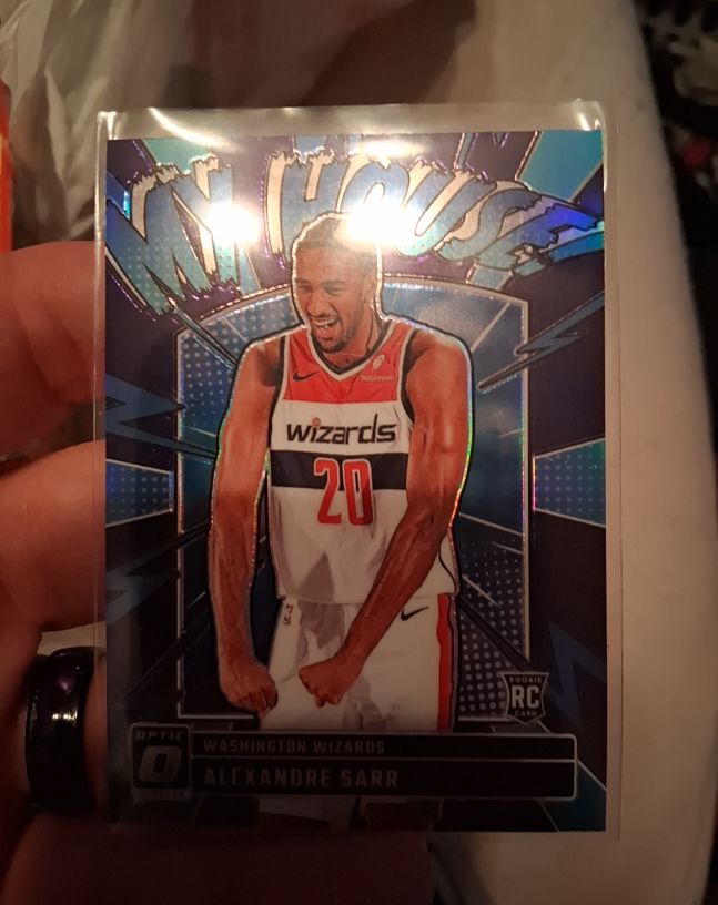 2024-25 Panini Donruss Optic #9 Alexandre Sarr My House — front