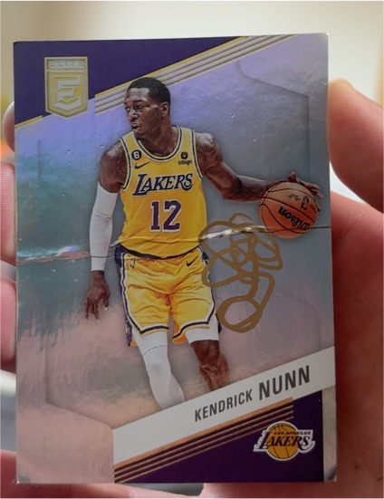 2022-23 Donruss Elite #123 Kendrick Nunn — front