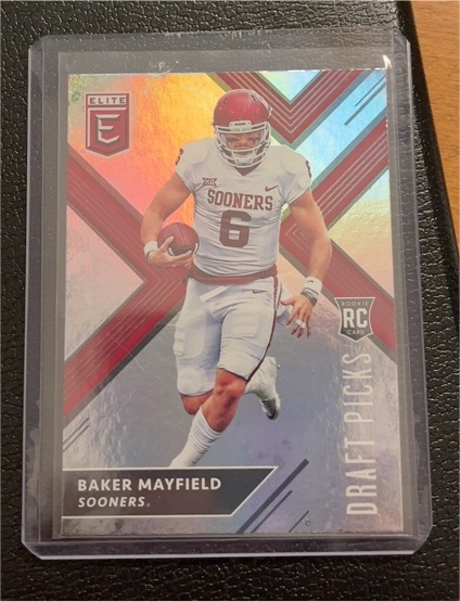 2018 Elite Draft Picks #139B Baker Mayfield — front