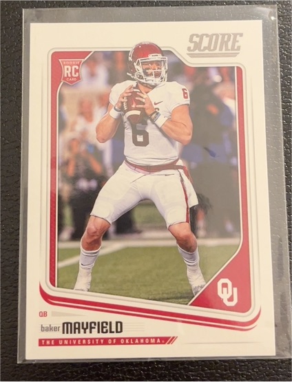 2018 Panini Score #351 Baker Mayfield — front