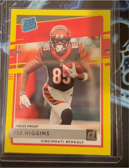 2020 Donruss #310 Tee Higgins — front