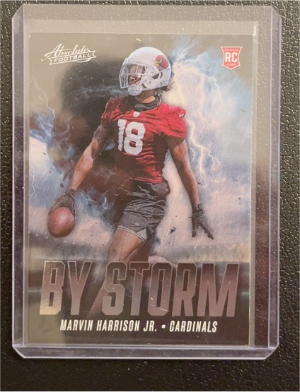 2024 Panini Absolute #BS-MHJ Marvin Harrison Jr. By Storm — front