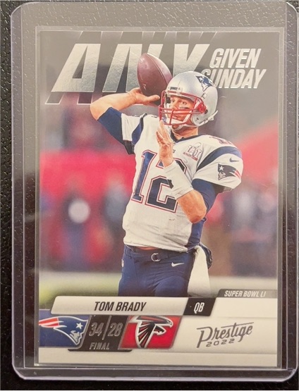 2022 Panini Prestige Any Given Sunday #1 Tom Brady — front